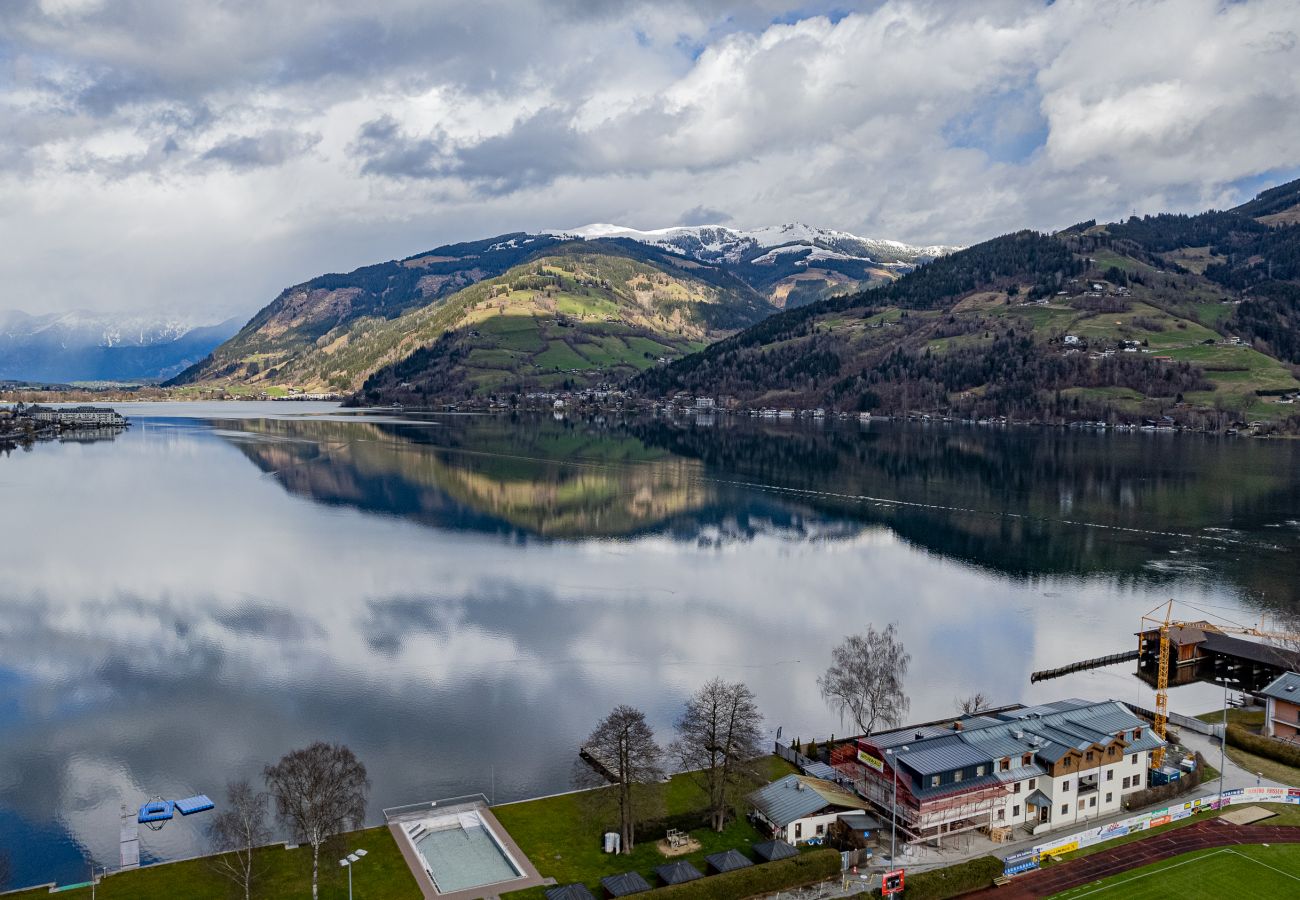 Ferienwohnung in Zell am See - Panorama App 2B am See, für 2-3, free WIFI