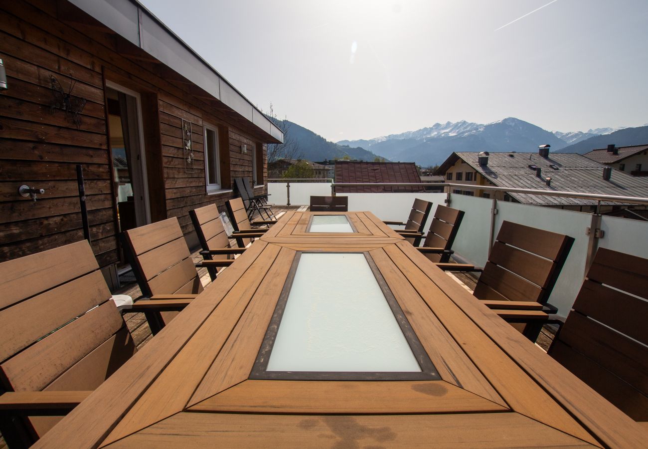 Ferienwohnung in Zell am See - Penthouse Schmetterling mit Dachterrasse